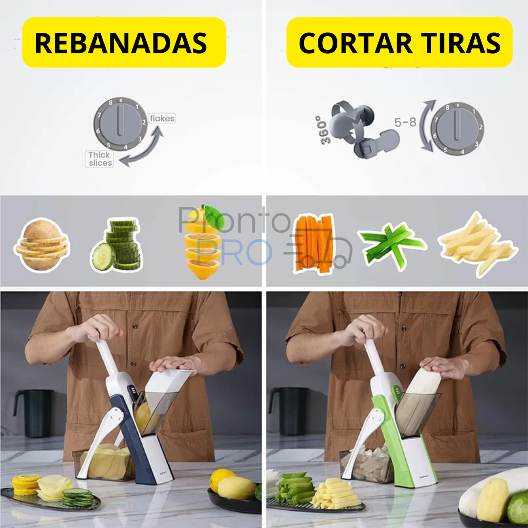 Picador Rebanador Multifuncional MASTERVEG™